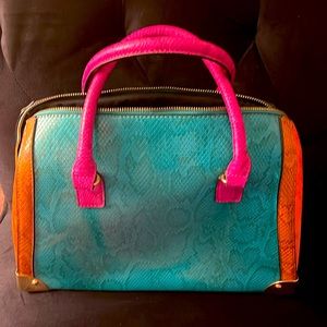 ALDO multi colored purse/bag.